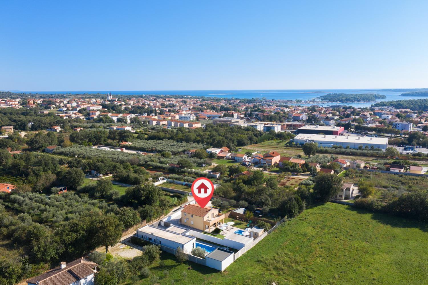 Villa Suhalj Medulin Bagian luar foto